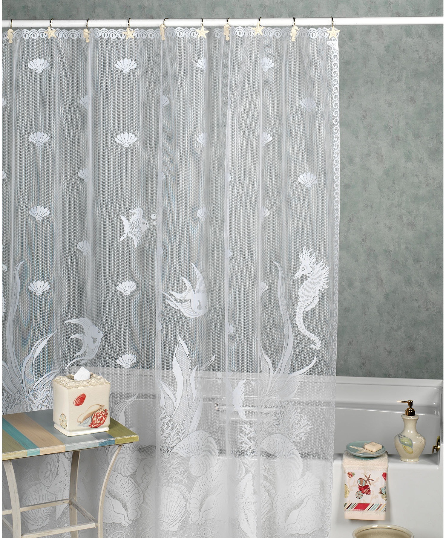 How To Decorate Curtains White Animal Print Shower C